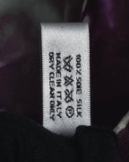 "Christian Dior" Abstract floral marbled print scarf