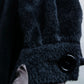 "DIOR" Cape docking fluffy mid length coat