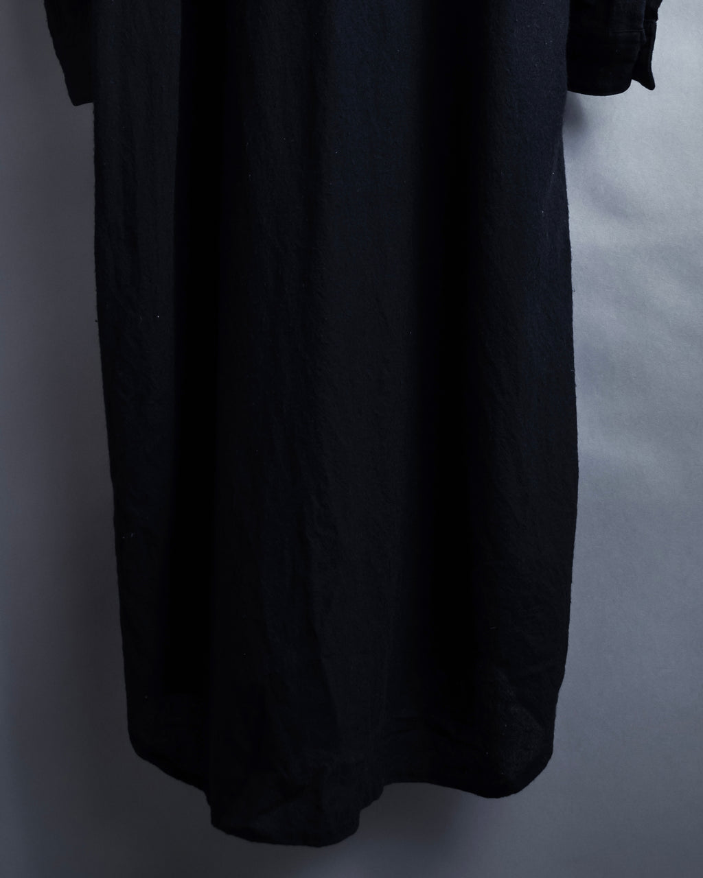 "COMME des GARCONS" 94AW Straight silhouette wool shirt dress