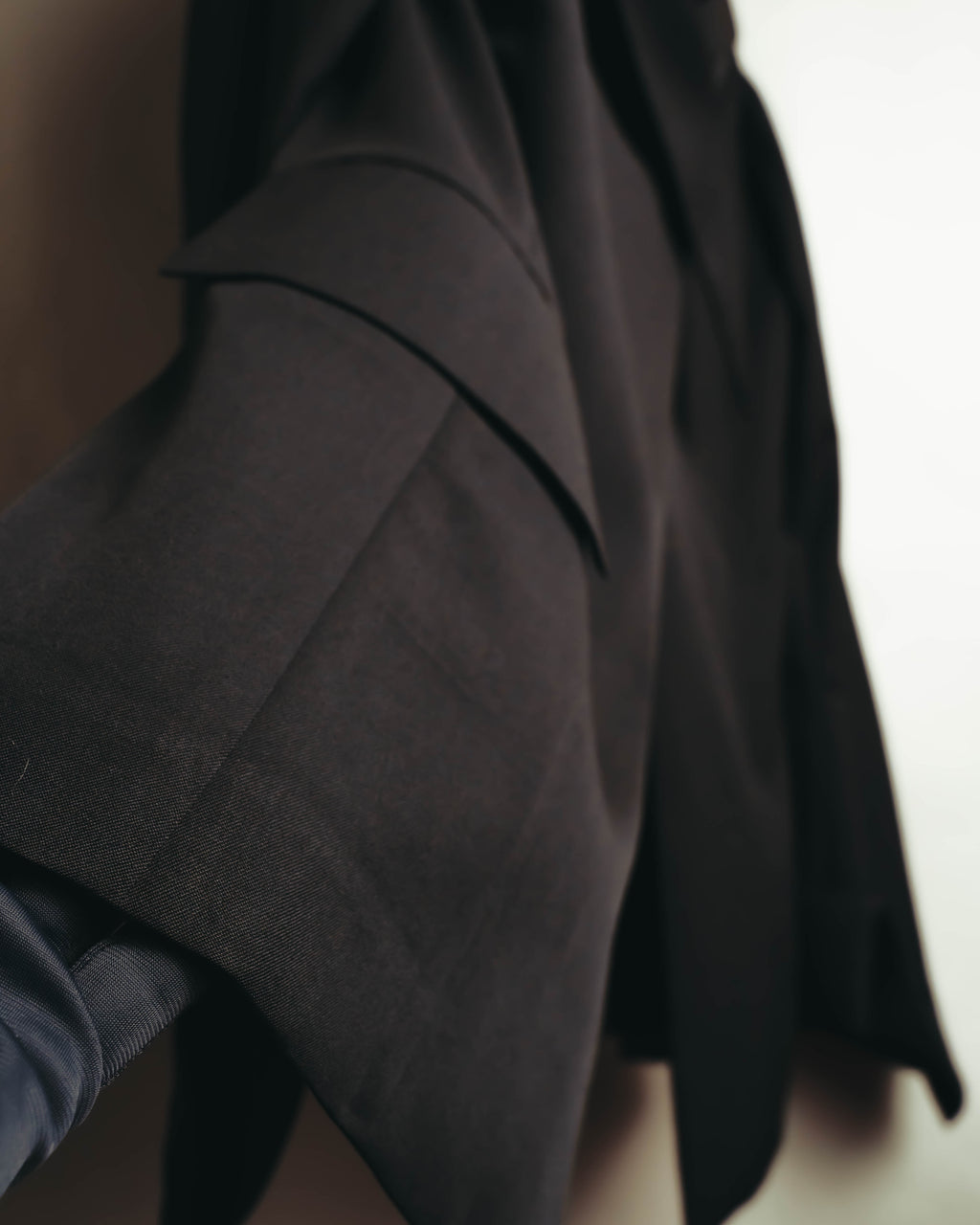 –SPECIAL– "Yohji Yamamoto" 98AW Sculptural asymmetric draped wool jacket