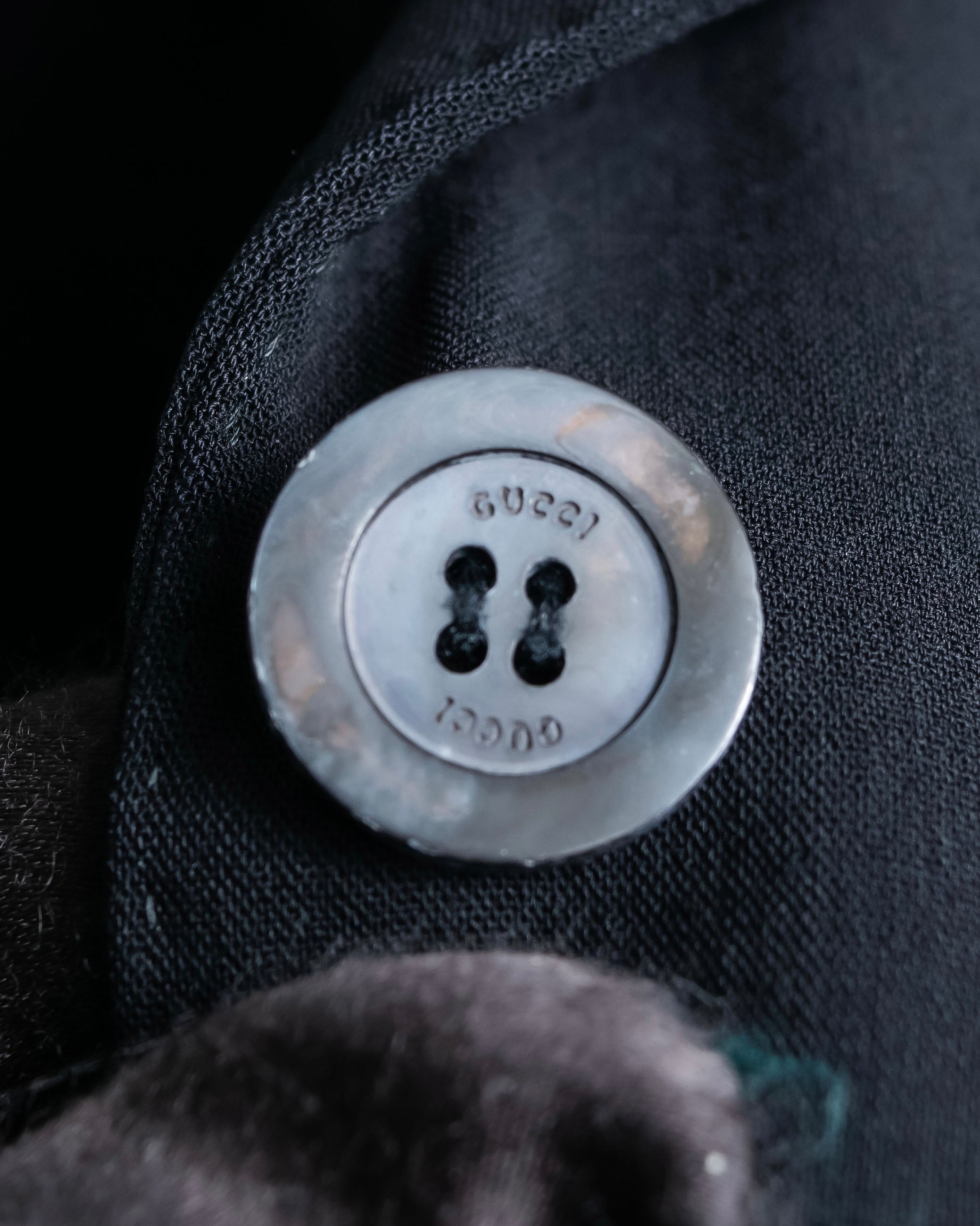 "GUCCI" black oversized mode style set up