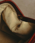 -SPECIAL- “Giorgio Armani” 90’s-00’s Crocodile embossed leather frame bag