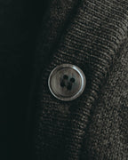 "Yves Saint Laurent" 80's-90's Relaxed wool v neck cardigan