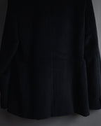 Abrigo doble botonadura estilo pea coat de los años 90-00 de "Max Mara"