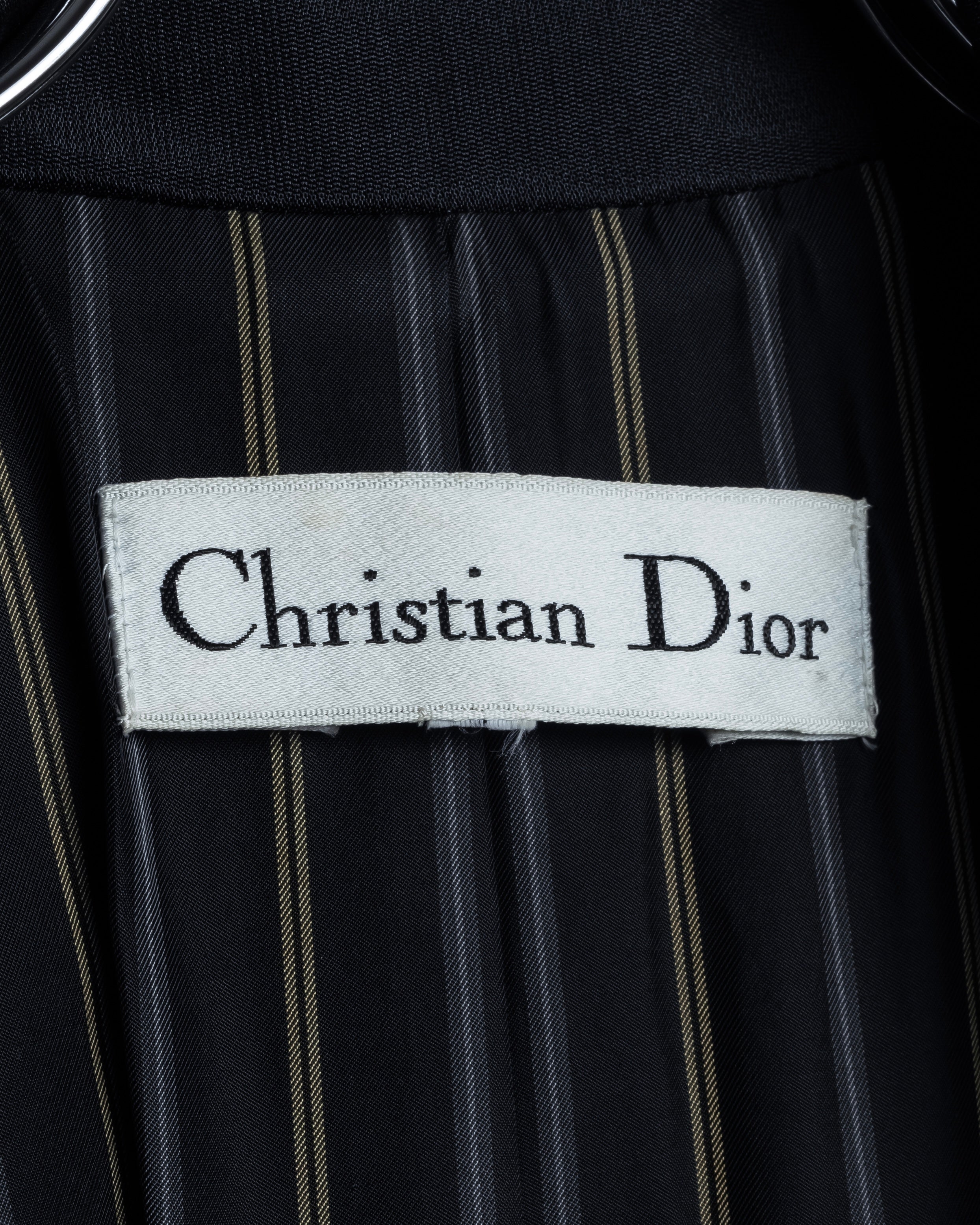 "Christian Dior" Waist shaped princess-line silhouette coat