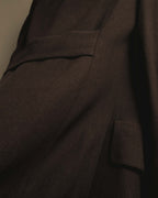 "GUCCI" 90's Classically tailored double-breasted coat