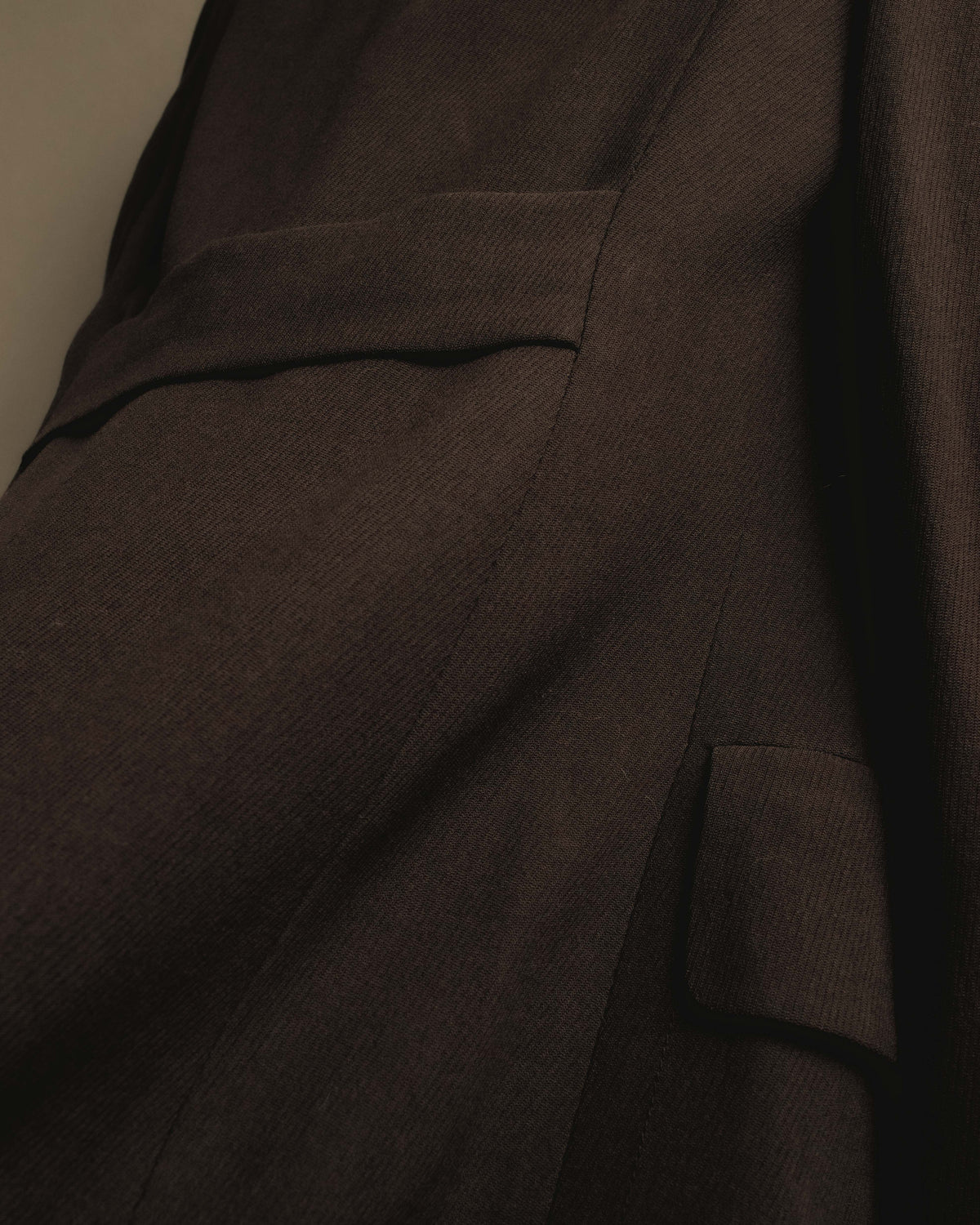 "GUCCI" 90's Classically tailored double-breasted coat