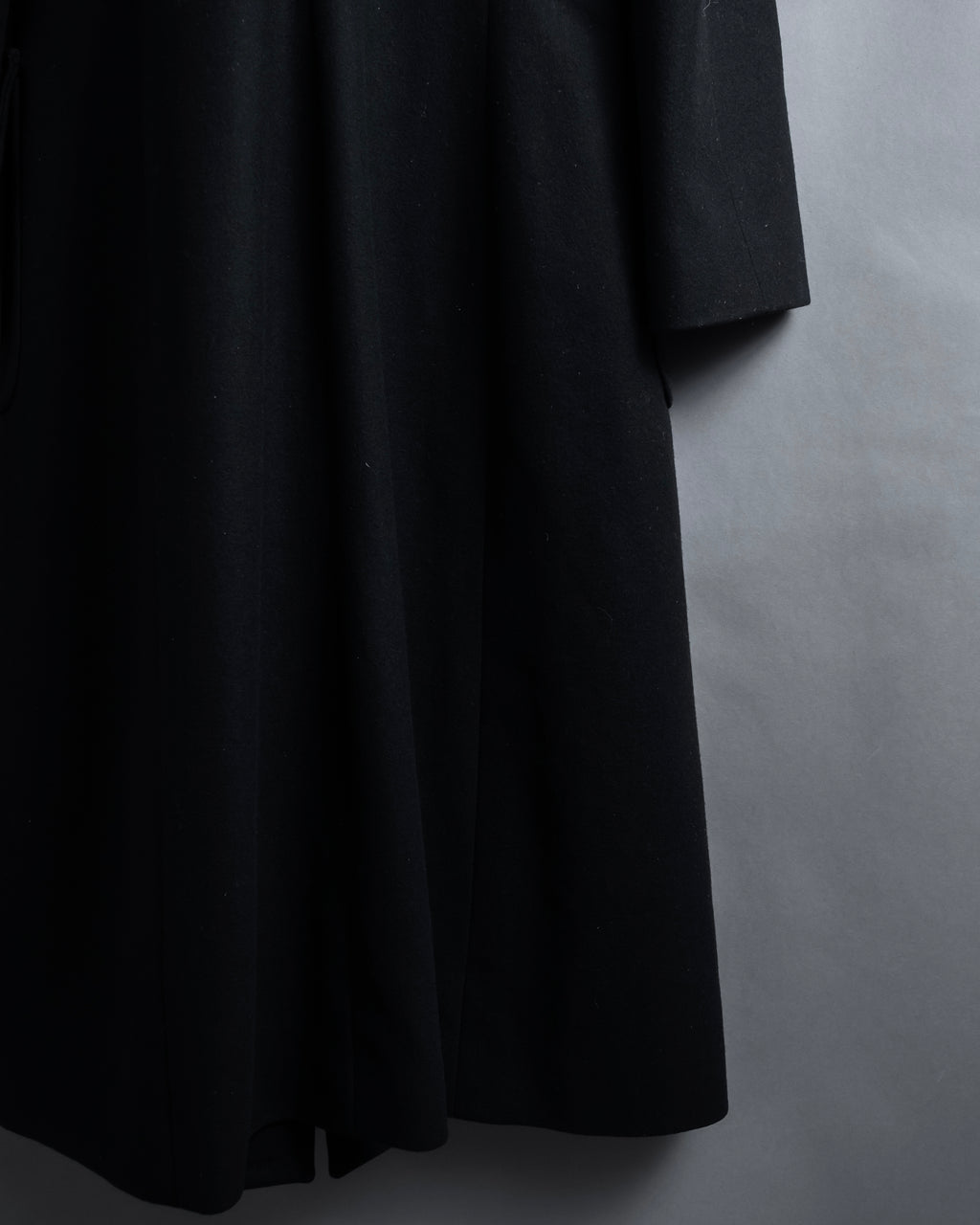 -SPECIAL- "CELINE" 1997-04's Michael Kors period minimal detail long chester coat