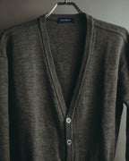 "Yves Saint Laurent" 80's-90's Relaxed wool v neck cardigan