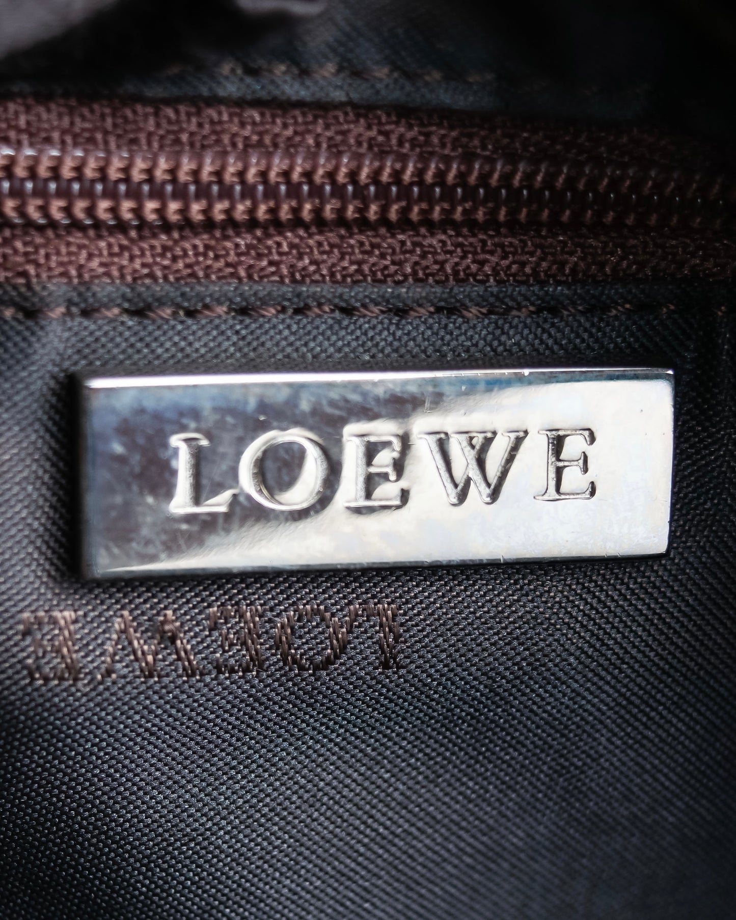 "LOEWE" Belt cover design leather one handle shoulder bag