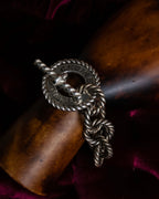 "CELINE" Rope twist design silver bracelet