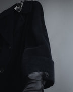 “SOPRANI DONNA” Tailored double-breasted long coat