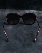 "LOEWE" Butterfly frame silver temple sunglasses
