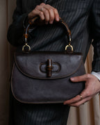 "GUCCI"「1947」 Bamboo handbag