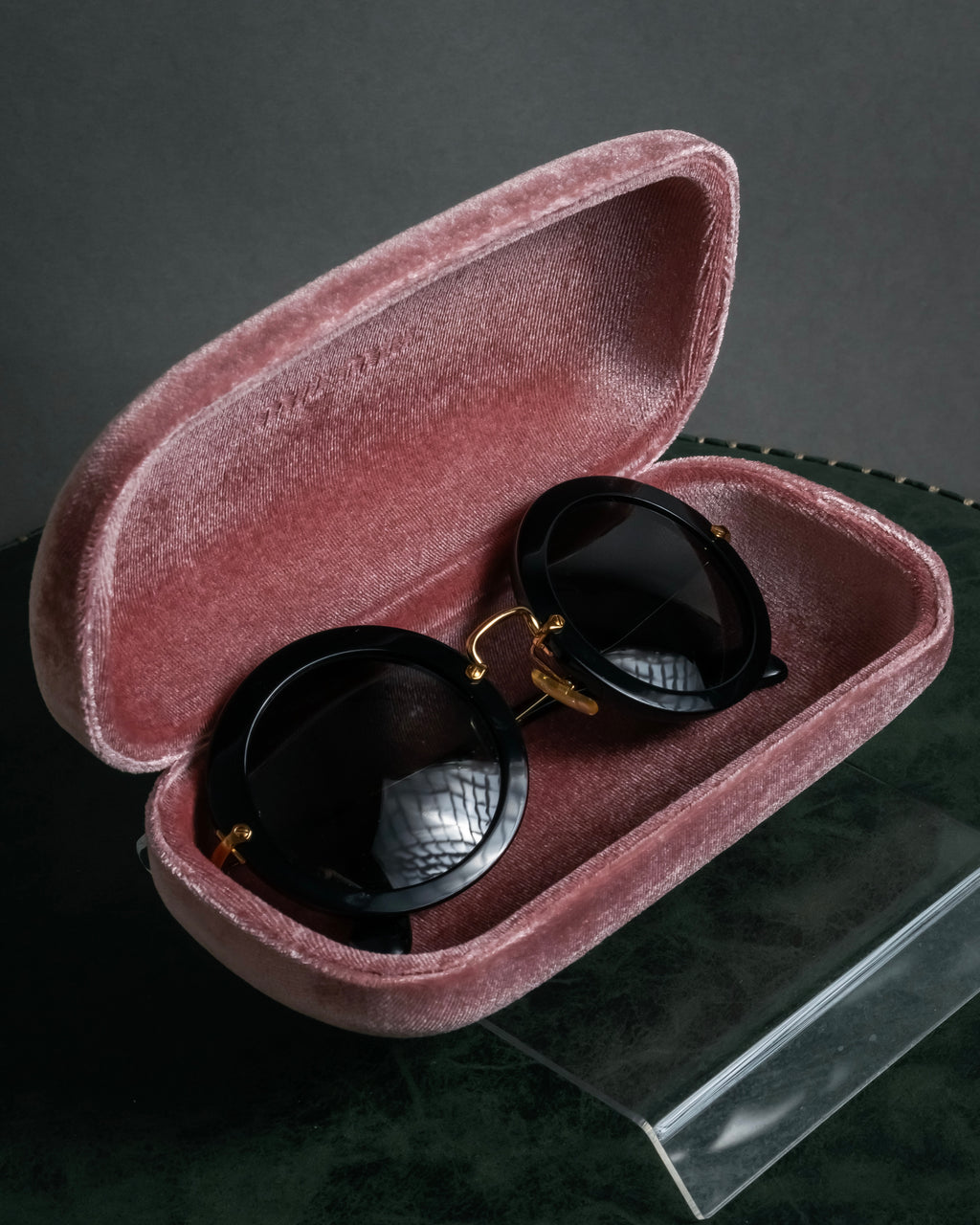 "MIU MIU" Round frame statement sunglasses