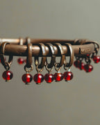 "Jean Paul Gaultier" 90's-00's Sculptural red bead bangle