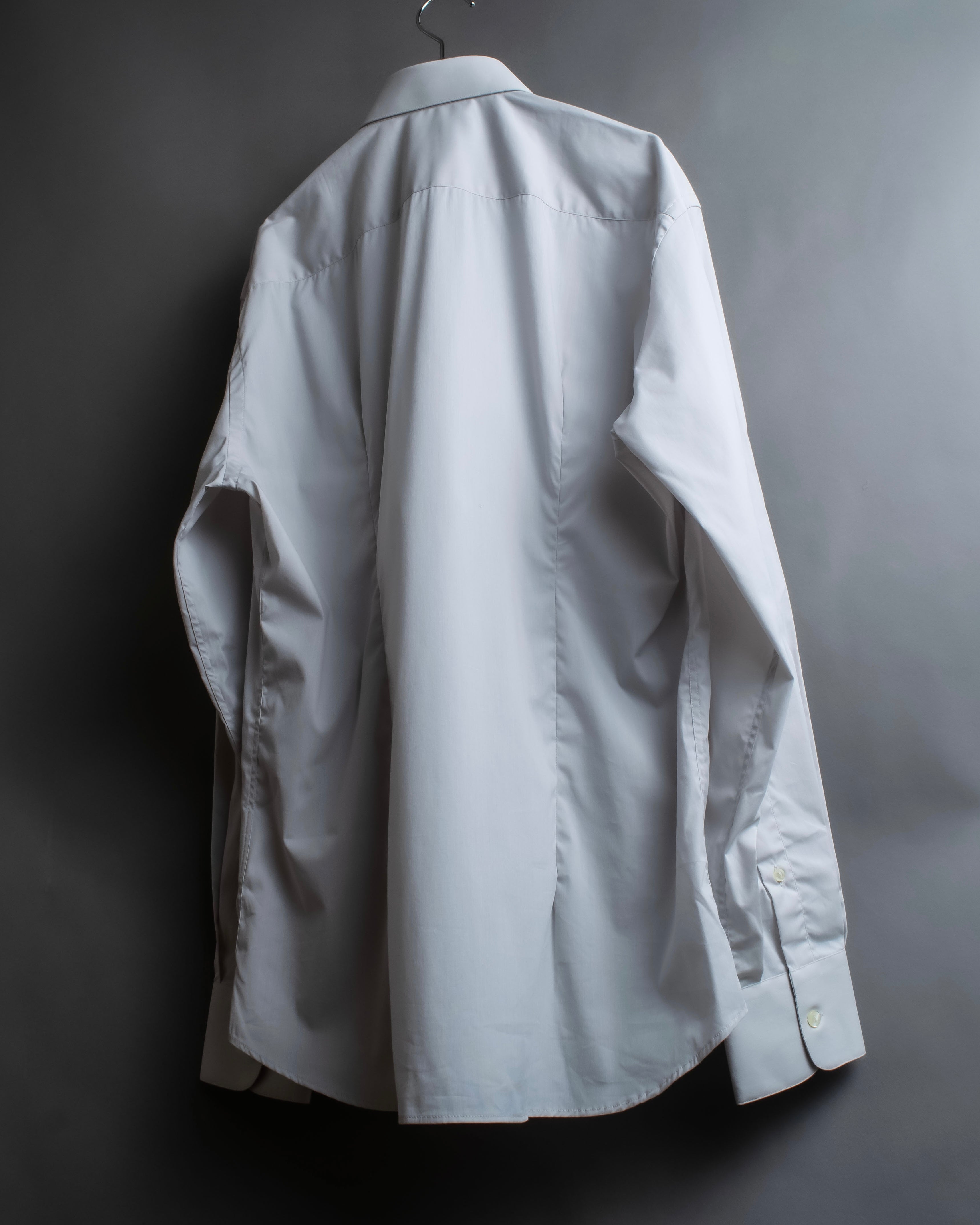 "DOLCE & GABBANA" Cuff logo engraved oversized shirt