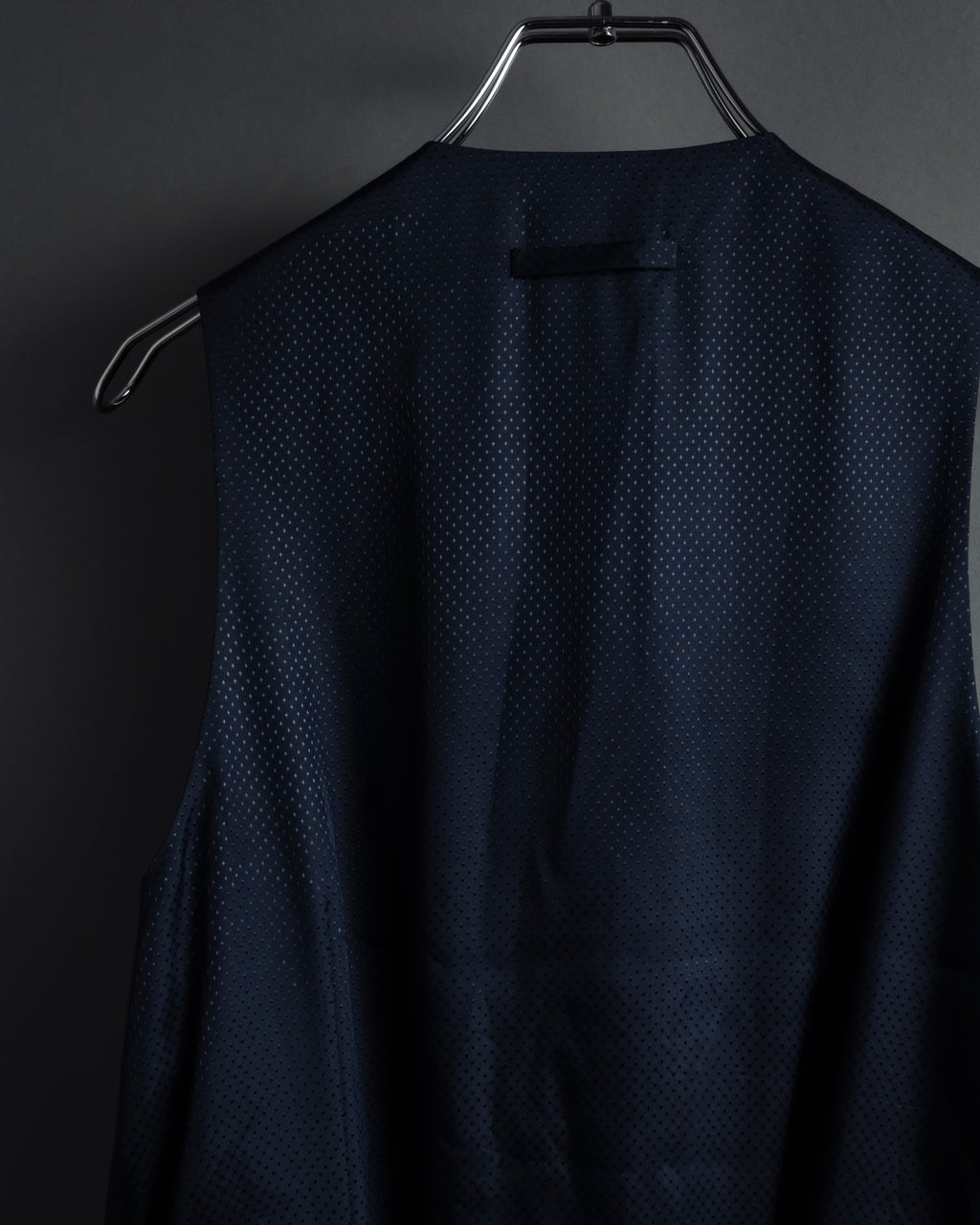 "JEAN PAUL GAULTIER" 90's Geometric lace design tailored vest