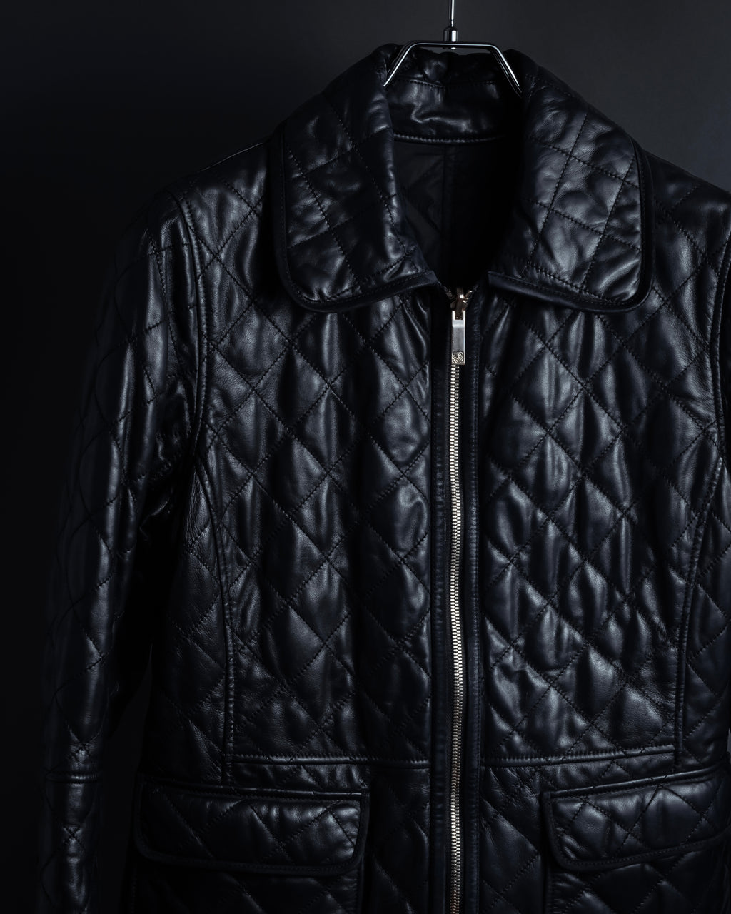 -SPECIAL- "LOEWE" 2009-2013's Quilted design reversible lambskin jacket