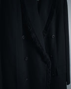 –SPECIAL– "Christian Dior"
98SS fringed peak lapel double breasted jacket