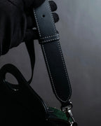 "BURBERRY" Suede switching design 2way shoulder bag