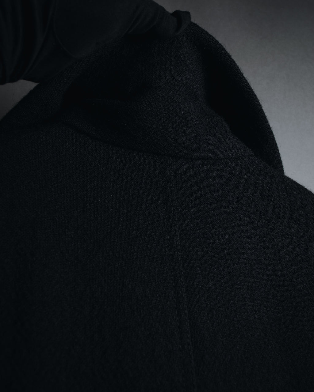 –SPECIALS– "LOEWE" 2017-2018 Minimal a-line calfskin piping coat