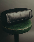 "Valentino Orlandi" 80's-90's Sculptural quilted leather shoulder bag