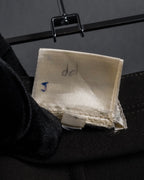 "HERMES" 90's Gold parts design derived from horse tack flared skirt