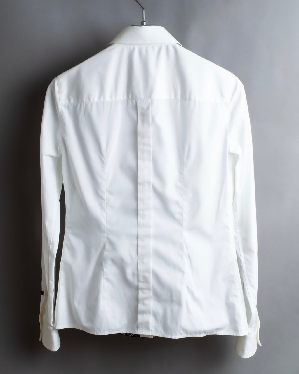 "Dolce &amp; Gabbana" Flower engraved lace design shape fit shirt