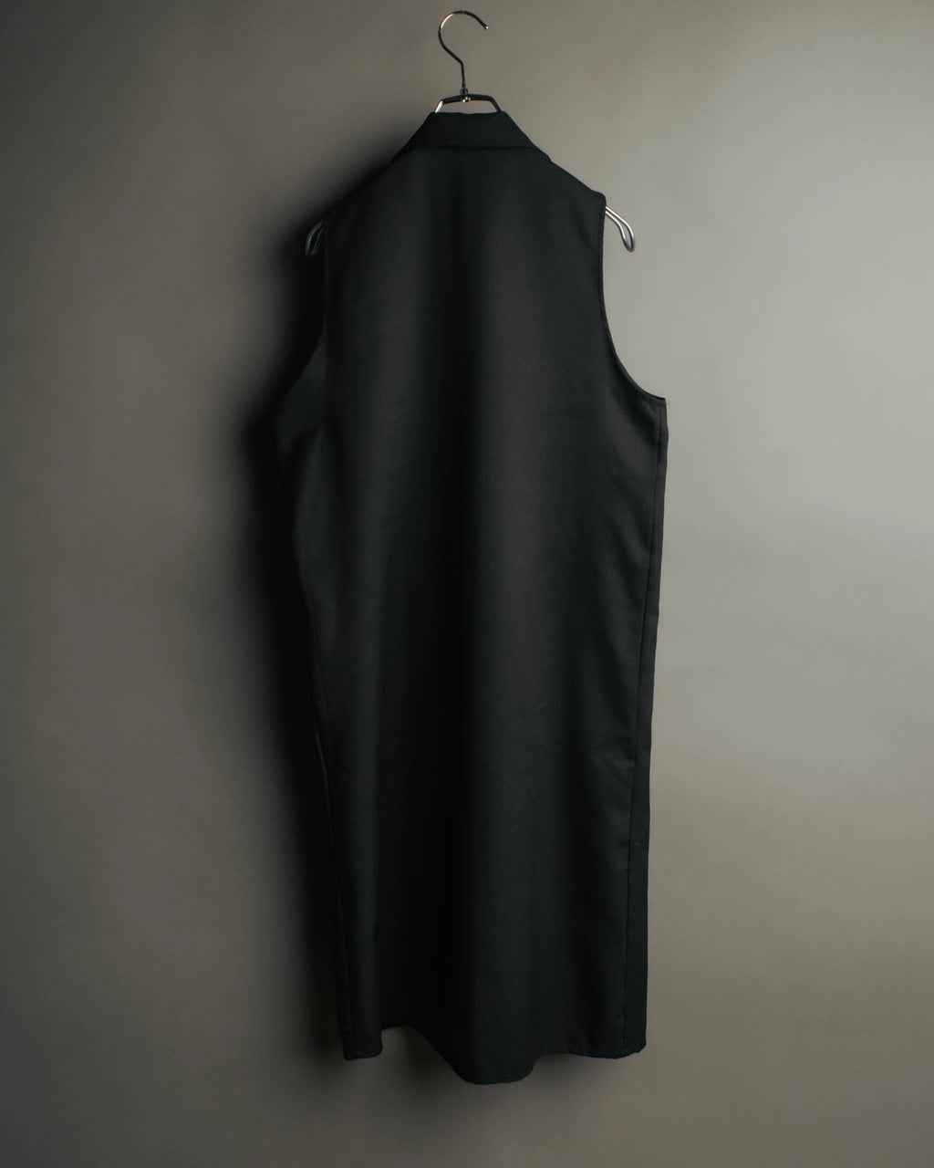 "Jean Paul GAULTIER" 80's-90's Avant-garde sleeveless long gilet coat