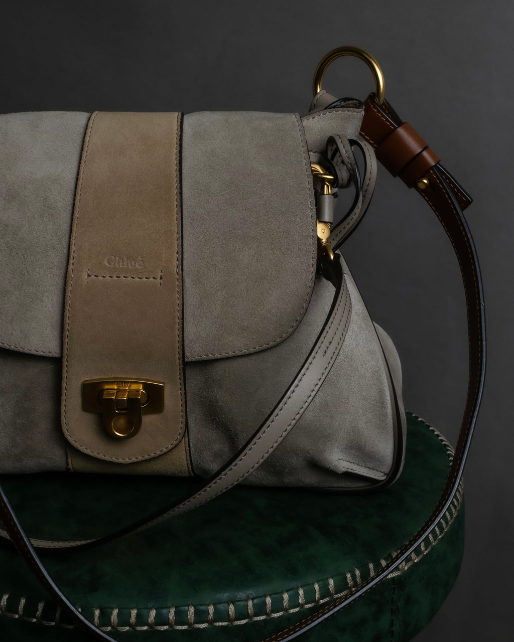 "Chloe" LEXA series 2way leather shoulder bag