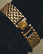 "Christian Dior" 80's-90's Gold plated wristwatch