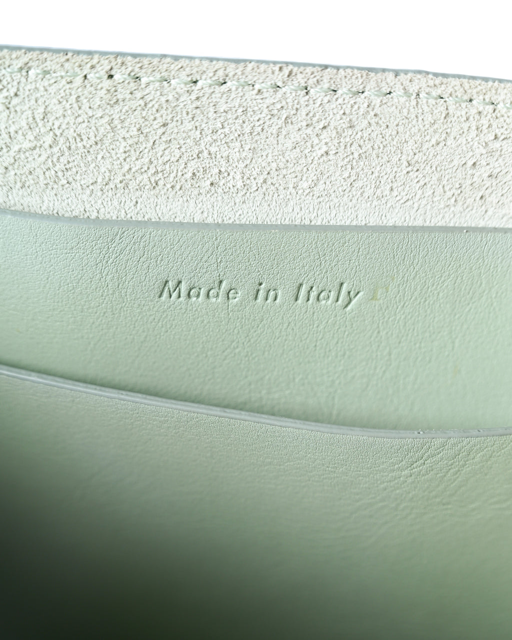 CÉLINE by Phoebe Philo/ “Big Bag Bucket” One Shoulder Bag Pale Green