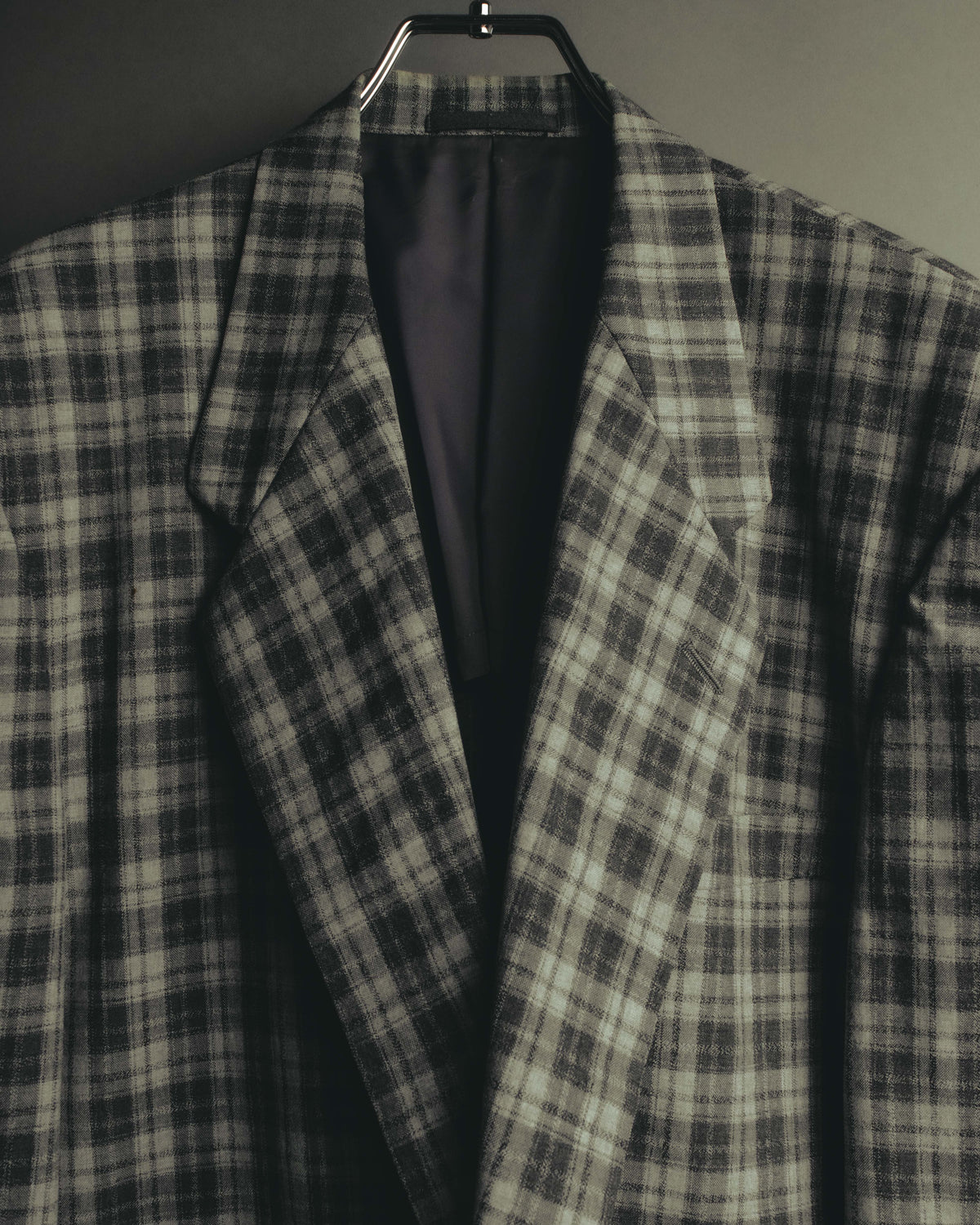 "COMME des GARÇONS HOMME" 90's Plaid wool blazer