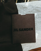 -SPECIAL- “JIL SANDER” 2020’s interwoven strap pointed-toe flat shoes