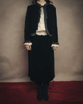 -SPECIAL- “CELINE” 80’s-90’s velvet frilled chain setup