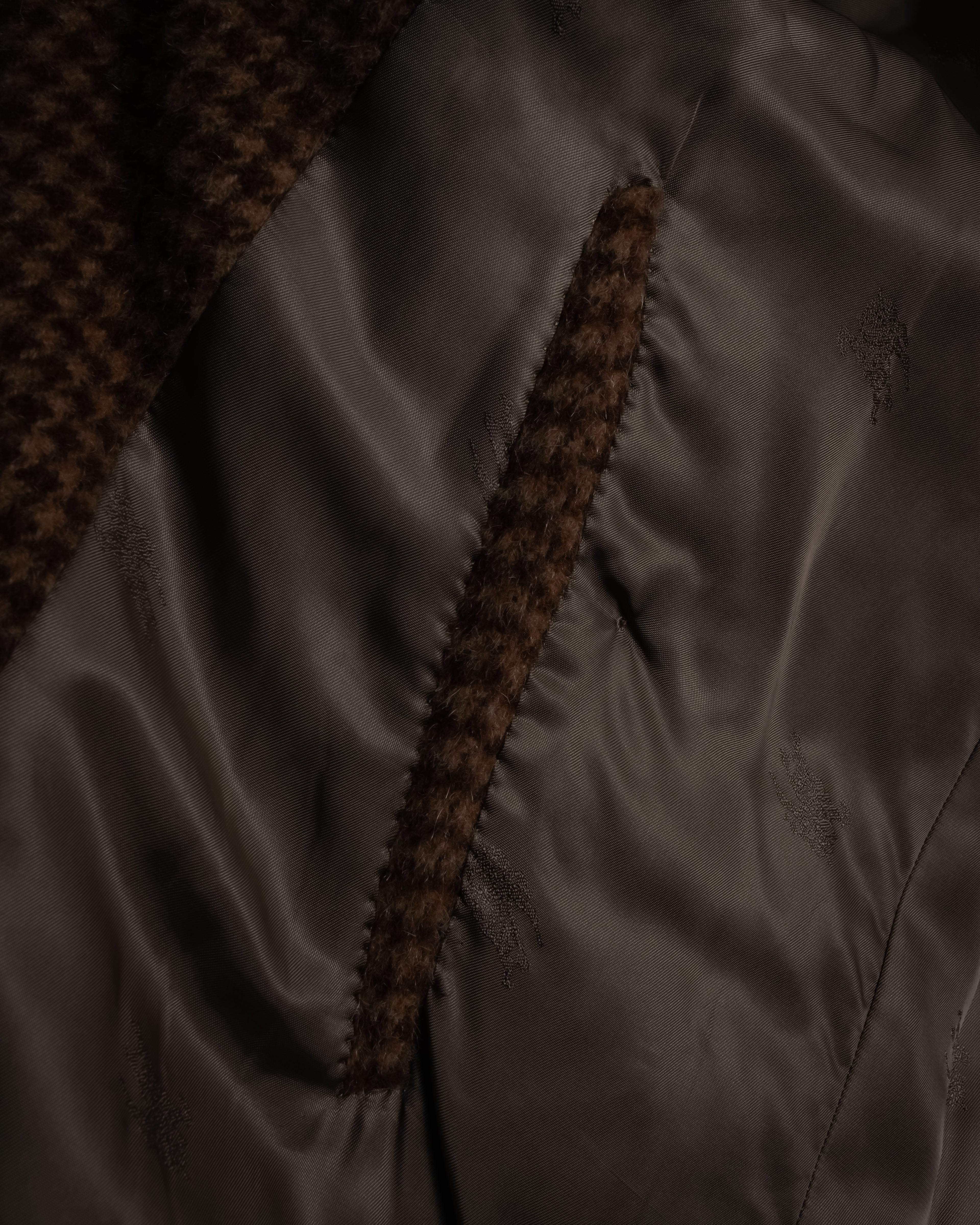 "Burberrys" 80’s-90’s Belted tweed check coat