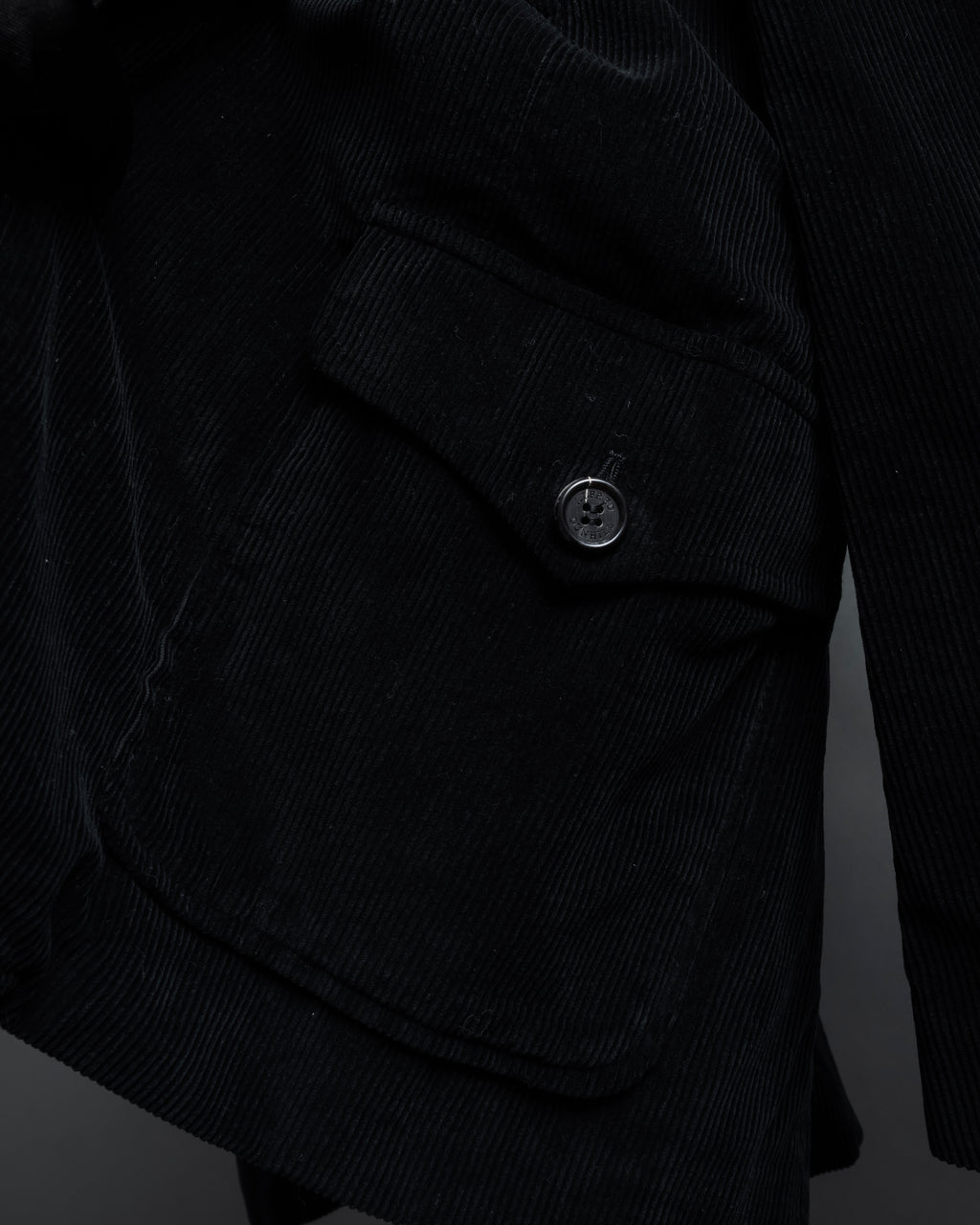 "dunhill" Classically tailored corduroy jacket