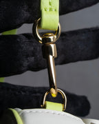 "Kate Spade" 3D rose design round hand bag