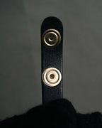 “Salvatore Ferragamo” 2010’s Vara ribbon leather bracelet