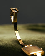 -SPECIAL- “GUCCI” 90’s-00’s 1900L gold tone bangle watch