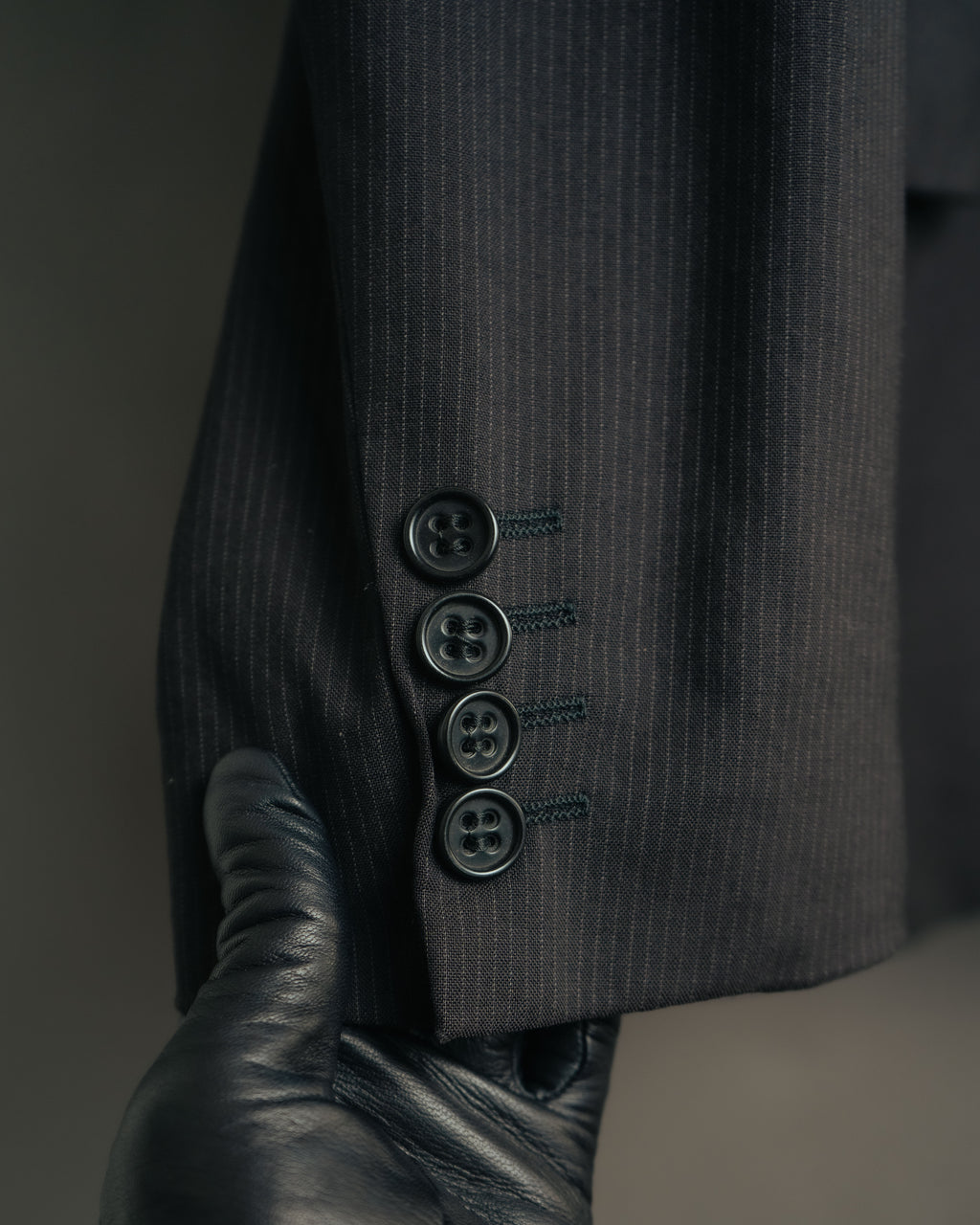-MOOD Vintage Collections-
90’s Pinstripe wool tailored jacket
by Yves Saint Laurent pour homme