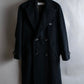 "Max Mara"  Large lapel double breasted melton chester coat