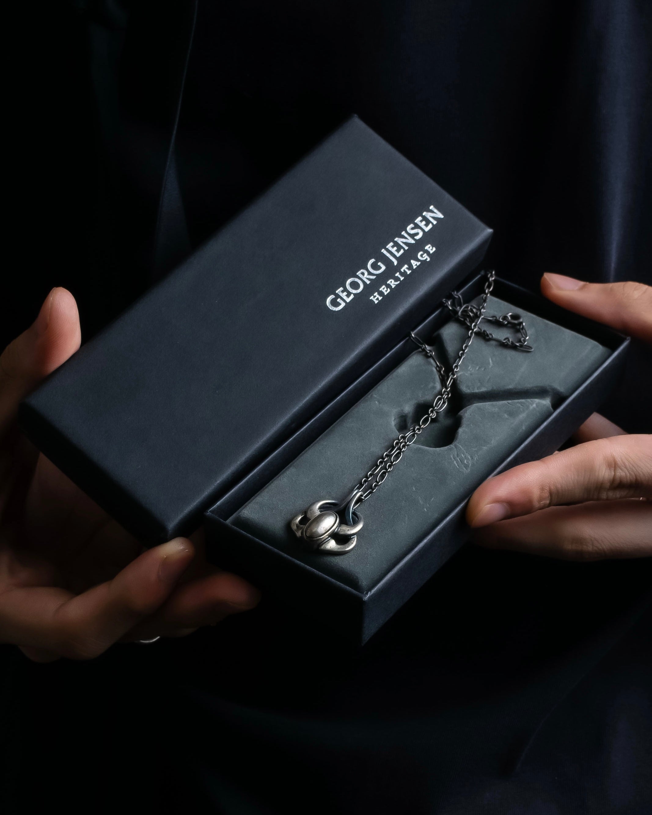 "GEORG JENSEN" Heritage collection silver 925 necklace