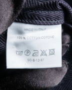 "GUCCI" Herringbone weave oversized shirt