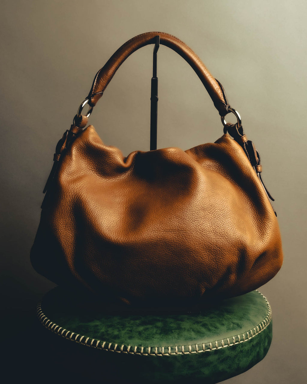 "JIL SANDER" Soft grained leather shoulder bag