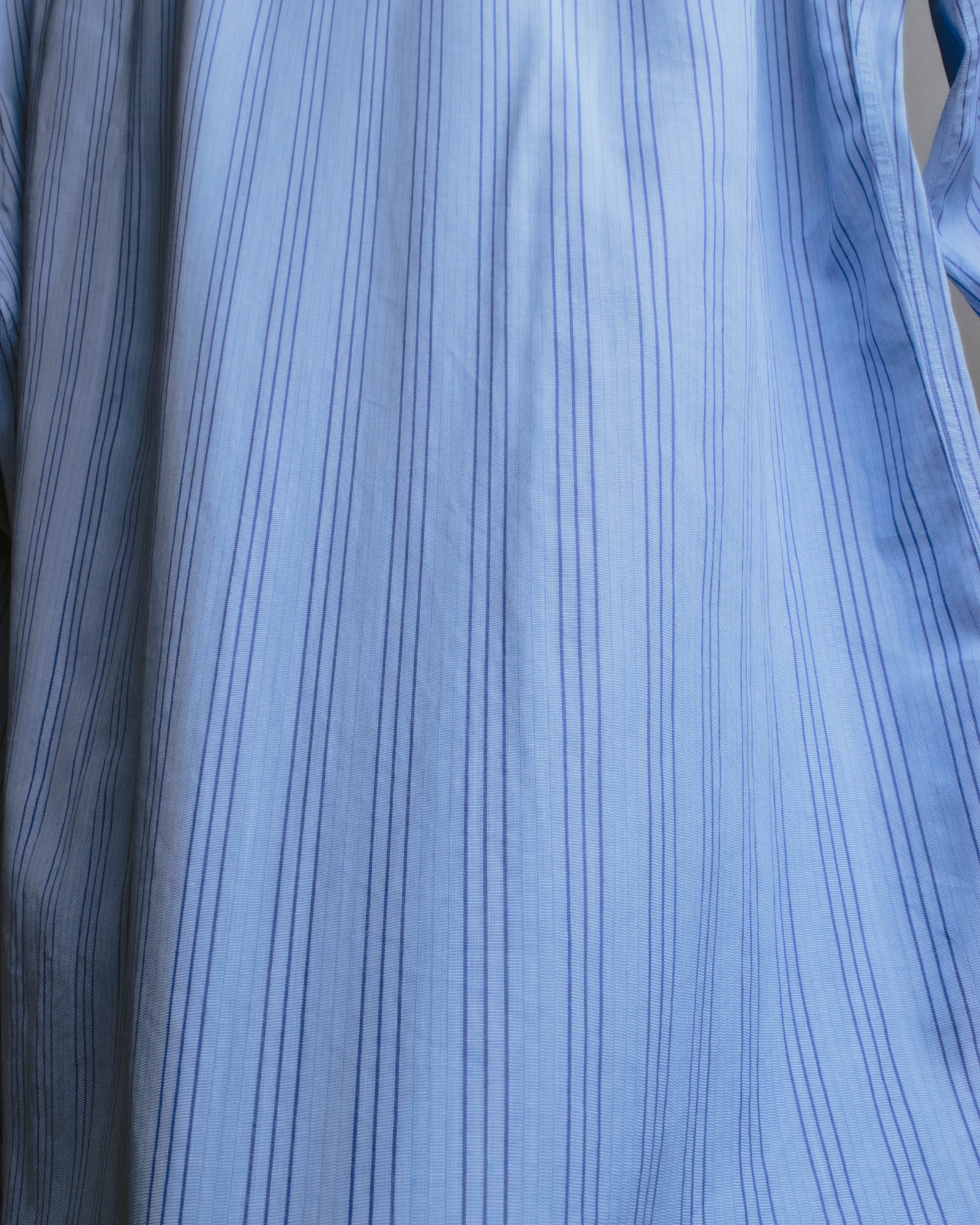 "Hermès" 90's-00's Striped cotton button-down shirt