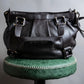 "Max Mara" Horizontal tuck design 2way leather bag