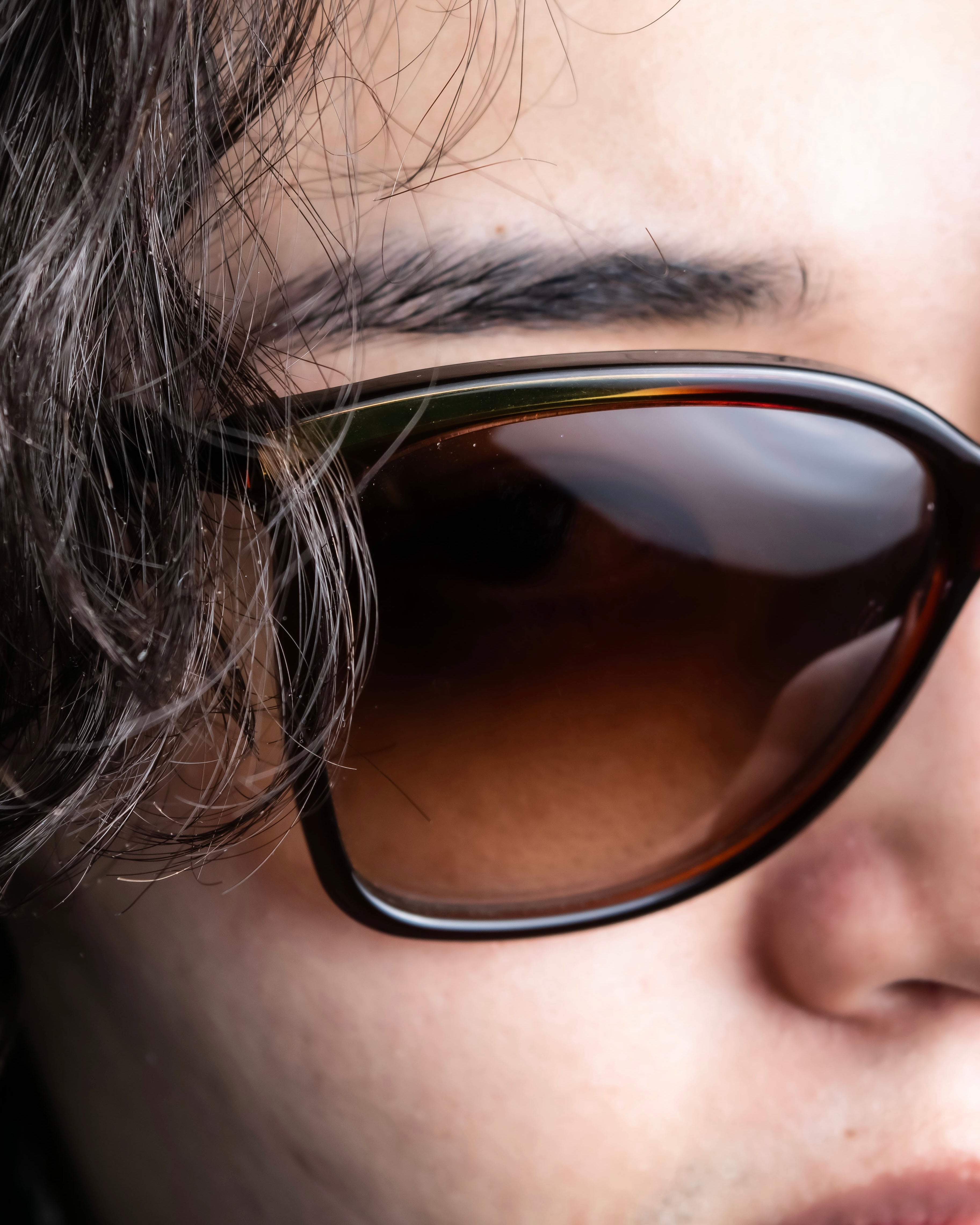 "BOTTEGA VENETA" Butterfly frame tortoiseshell sunglasses