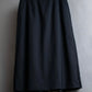 "MAISON MARGIELA" Side zip design mid ength flared skirt